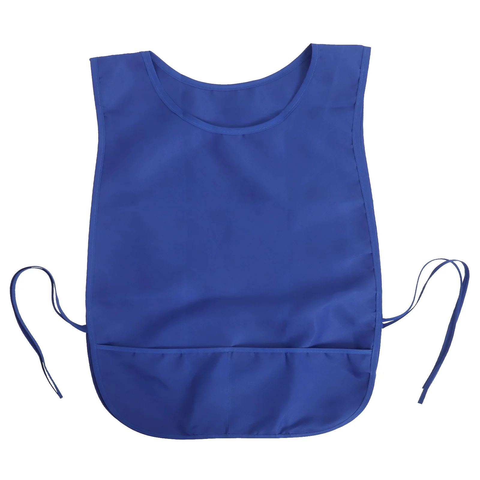 

Waterproof Apron Aprons for Women Artists with Pockets Straight Sleeve Restaurant Polyester Cleaning