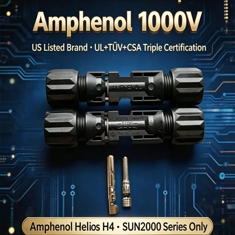 Amphenol Marken-1000V-DC-MCFour-Steckverbinder für Huawei Wechselrichter Sun2000-30KTL 33KTL 36KTL 40KTL 50KTL 70KTL 100KTL 110KTL 115KTL