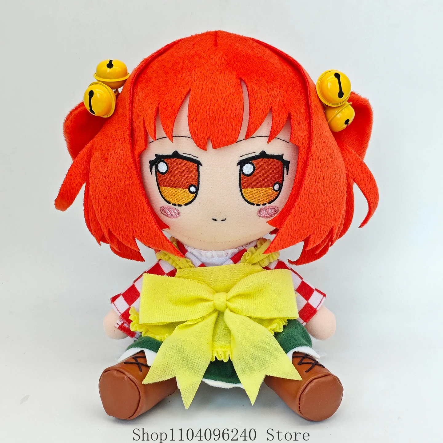 

Аниме Косплей TouHou Project Kobato Kosuzu fumo, милый хлопок, 20 см, фигурка идола, кавайный талисман, косплей, рождественские подарки