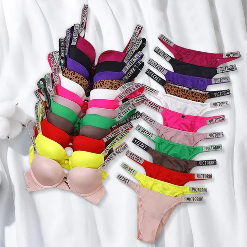 Nueva lencería, conjunto de ropa para el hogar, conjunto de lencería, conjunto de ropa interior, conjunto de bragas y sujetador, Bralette de realce de encaje para mujer, sin costuras, cómodo y transpirable