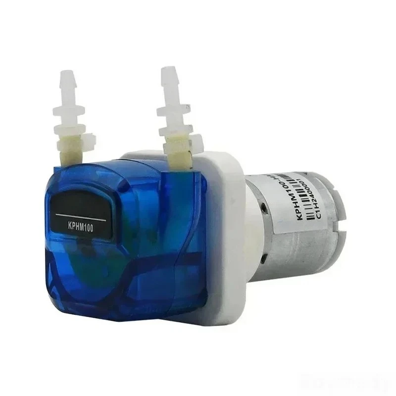 12V 24V Micro Peristaltic Pump 65/100ml/min Multiple Motors Optional Low Noise Liquid Dosing Pump
