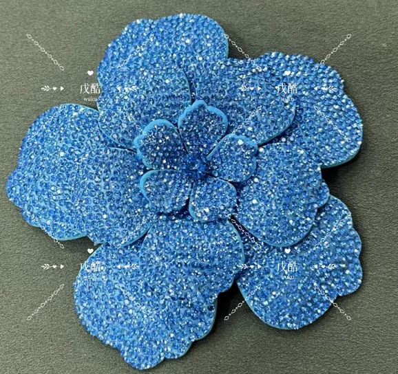 

Ручное сверление, трехмерное свадебное платье с цветком, костюм для выступлений, танцевальный костюм, головной убор, аксессуары для волос, обувь для багажа