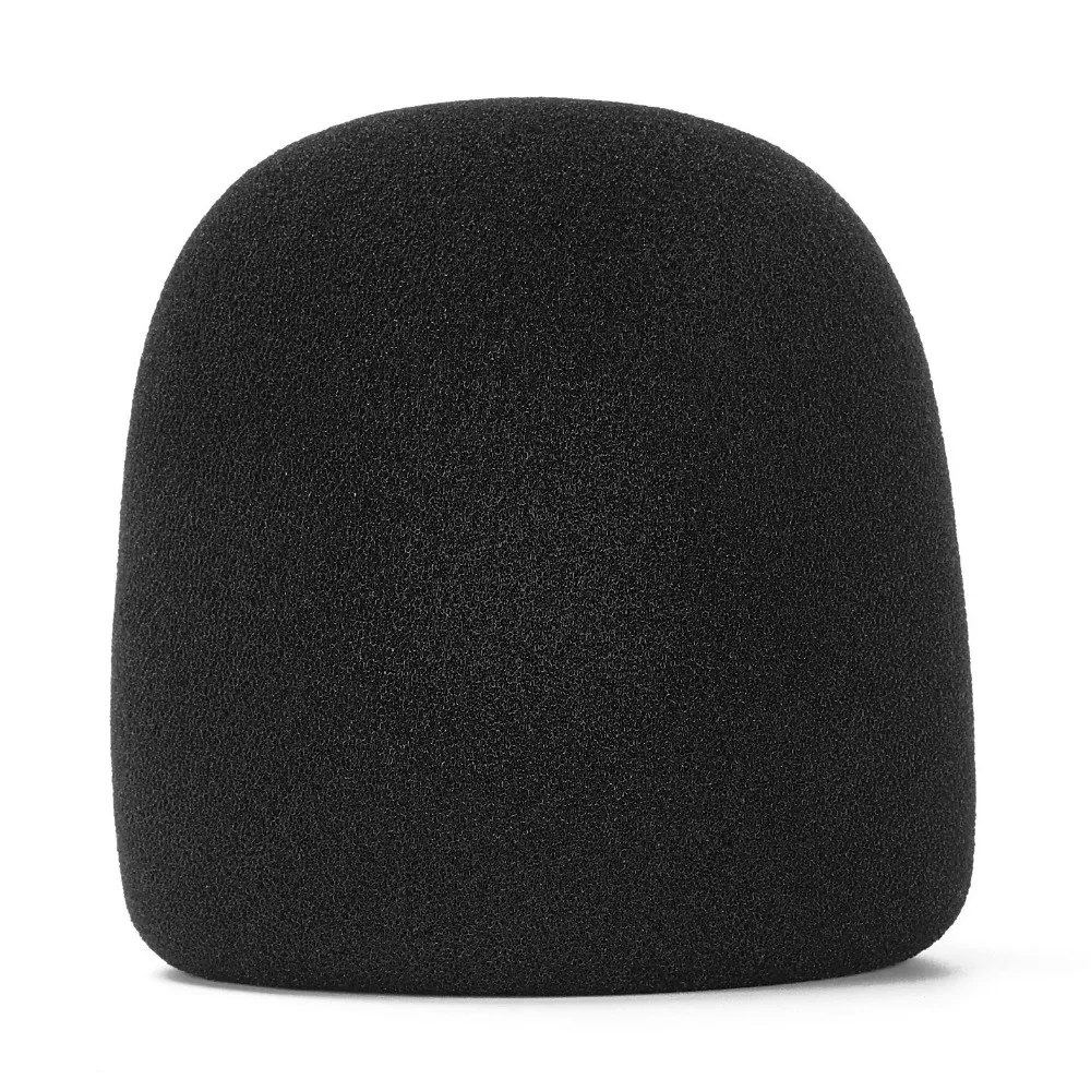 Replacement Mic Windscreen Cover Flocked Sponge Foam Windproof Pop Filter Cover for Blue Yeti, Yeti Pro Microphone