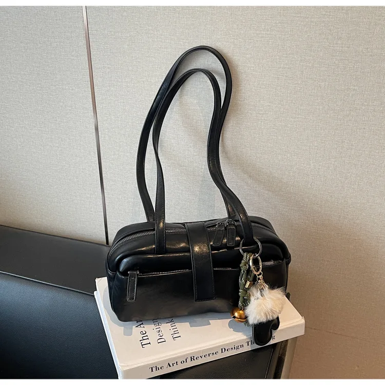 

2025 Autumn Winter Premium Work Tote for Professionals, Soft Leather Multi-functional Crossbody Bag, Spacious Shoulder Purse