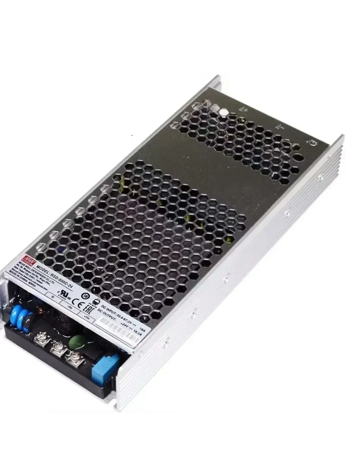 2026 Mingwei Power Supply RSD-500B/500C/500D-12V24V48V Case Type 110V Railway DCDC Converter