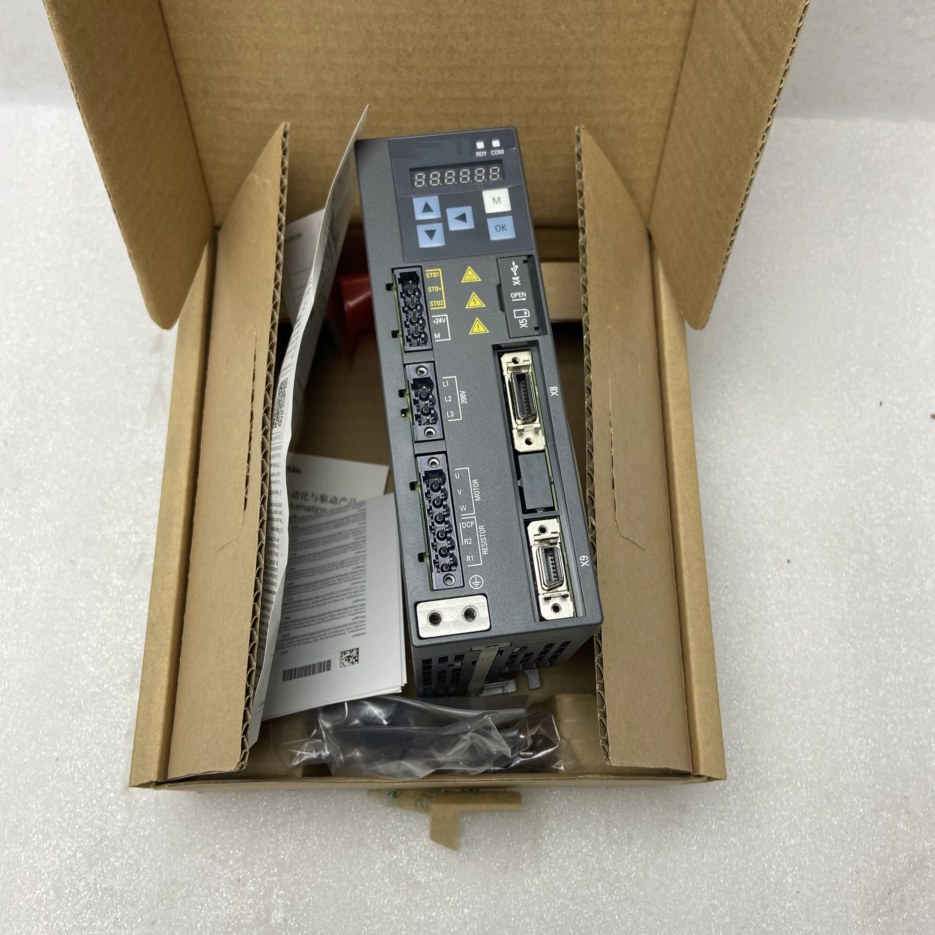 New Servo Drive 6SL3210-5FB10-1UF0 with Packaging and Instruction Manual 6SL3040-0MA00-0AA1 6SL3420-2TE11-7AA1 in Stock