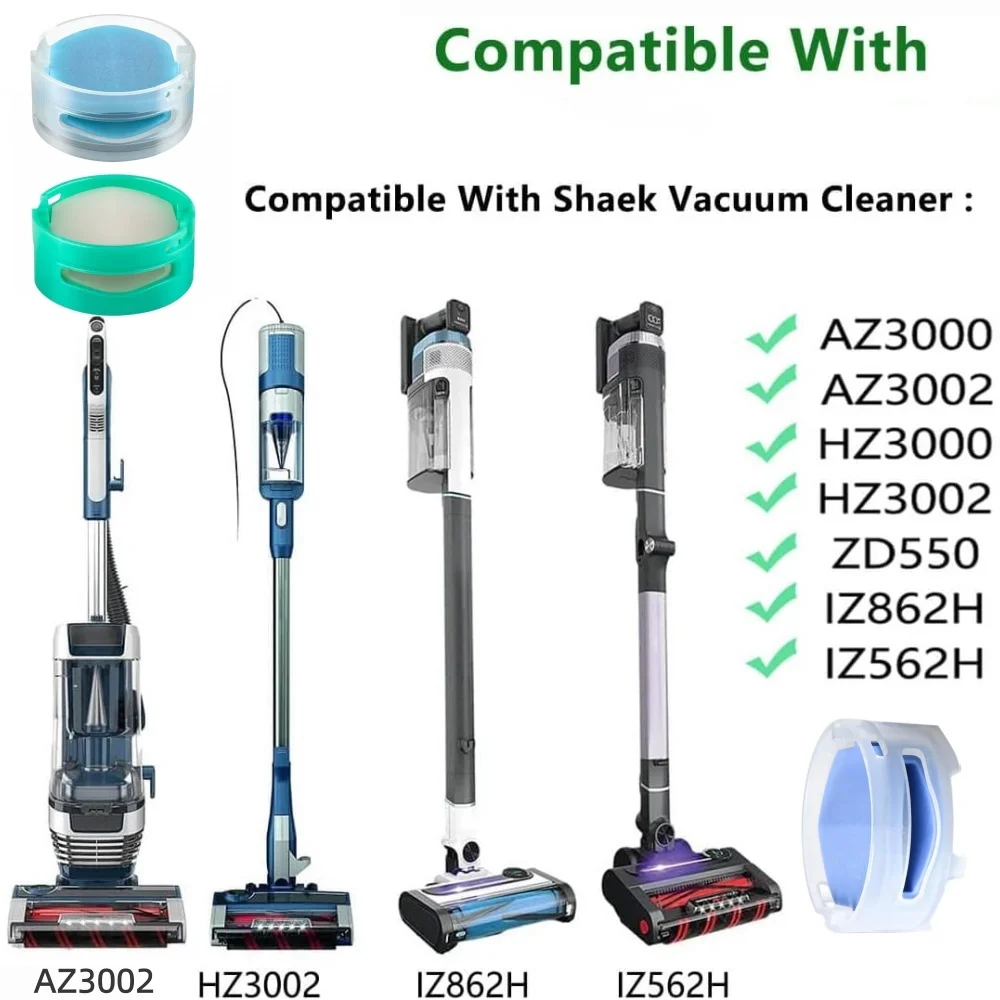 Suitable for Shark Vacuum Cleaner AZ3000 AZ3002 HZ3002 IZ562H, Air Purifier HP302 HP232 Odor Neutralizer Box Replacement
