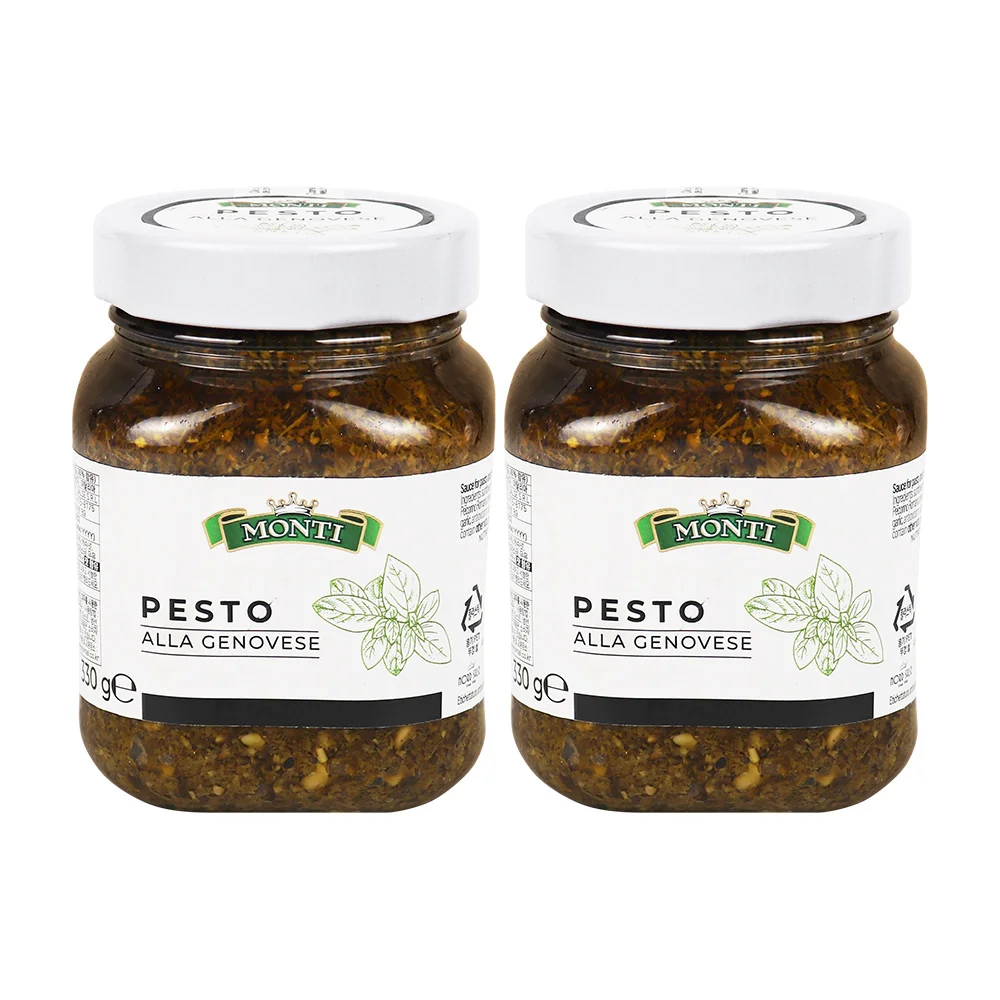 Pesto Monty Albahaca 330g X 2 Piezas