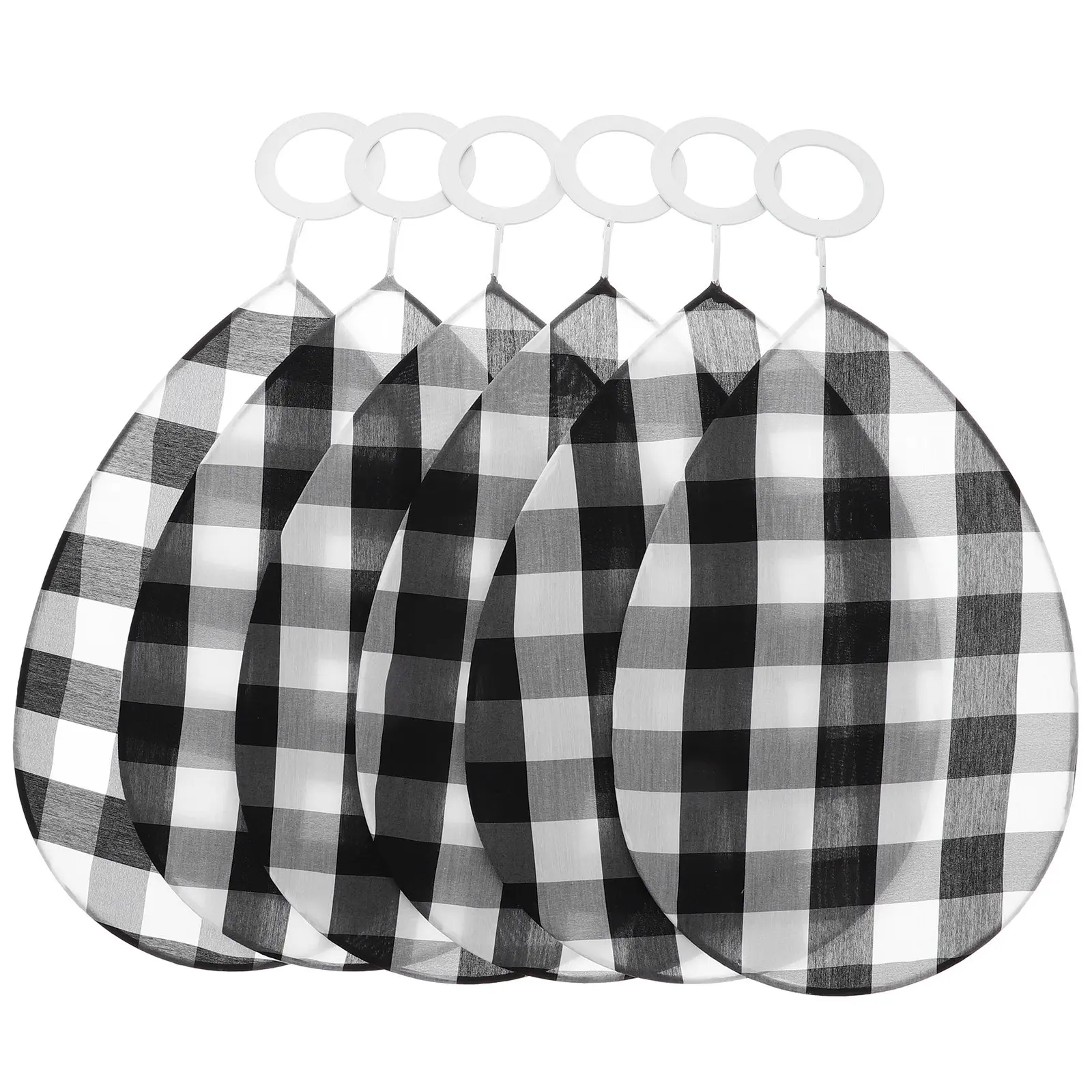 Petal Cloth Lampshade E27 Compatible Adjustable Height Decorative Lamp Cover for Table Floor Bedside Artistic Fabric Lamp Shade