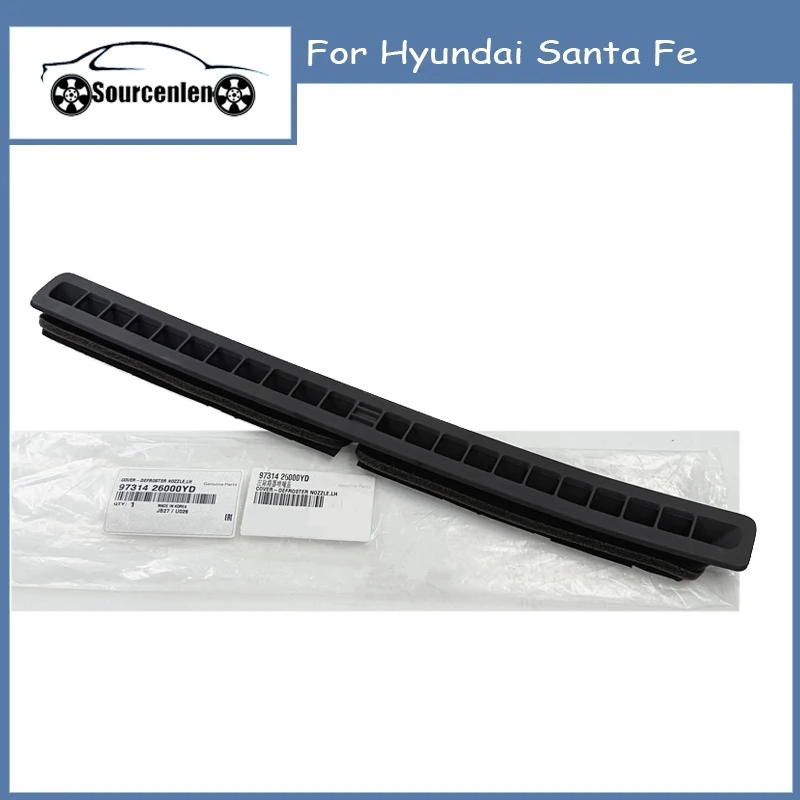 

Beige Gray Left Right Console Air Outlet Windshield Air Conditioning Vent For Hyundai Santa Fe 9731426000 9731526000