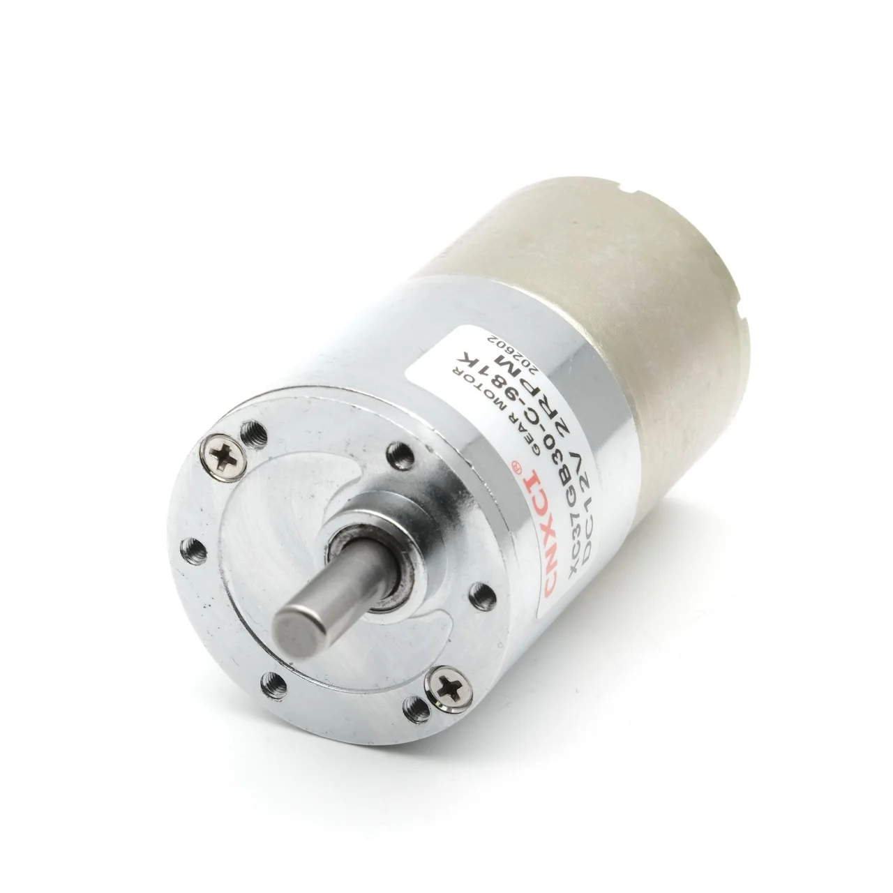 37MM DC 12V 24V Gear Motor 37GB30-C Low speed Torque Brush Geared DIY Model CW/CCW Motor 2RPM-1000RPM 37GB520