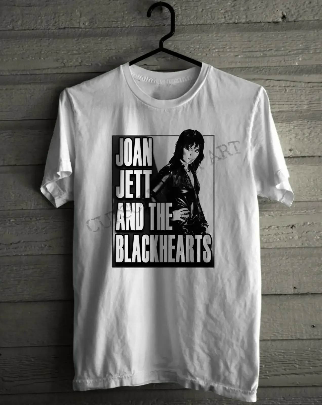 Joan Jett And The Blackhearts T Shirt tour concert logo Men's