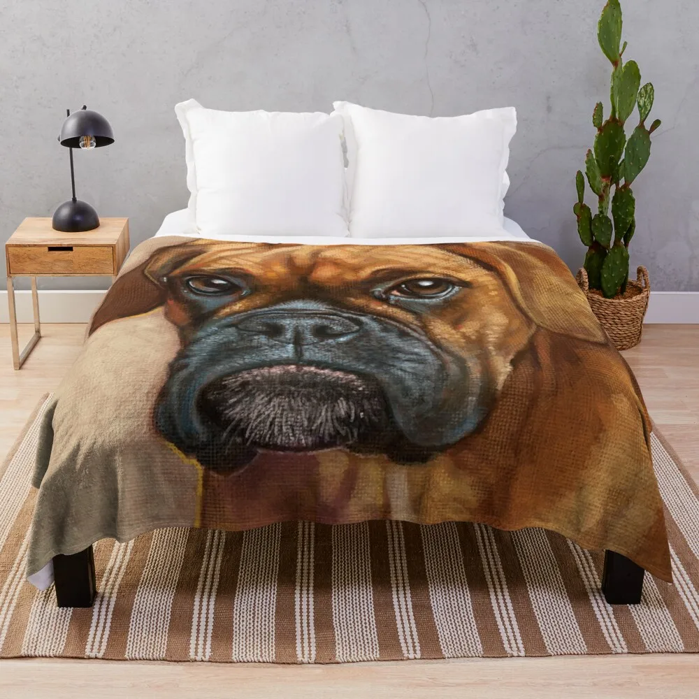 Boxer Throw Blanket Bed Polar Thins Luxury Designer Blankets