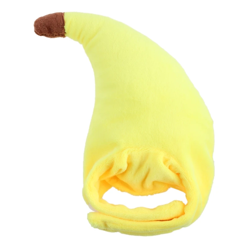 Dog for Cat Costume Funny Cosplay Banana Dress Up Headgear Pet Accessories