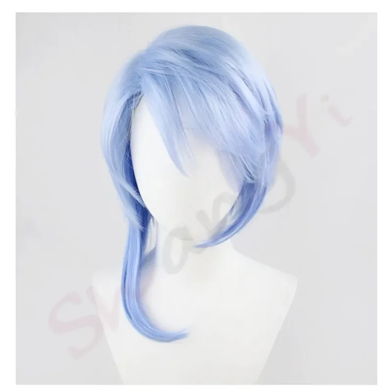 Game Genshin Impact HEYTEA Kamisato Ayaka Kamisato Ayato Cosplay Costume JK Uniform Suit Wig Halloween Carnival Party Outfit