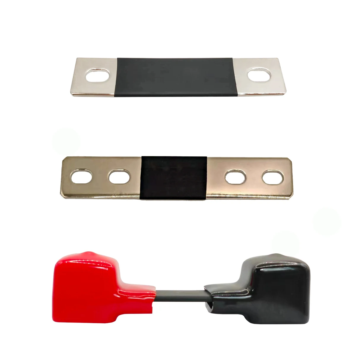 Lifepo4 Battery Solid Busbar 72mm 300A Pure Copper Connecting Bars for LFP 280K 230Ah 310AH Lithium Battery Straps Clips Stud
