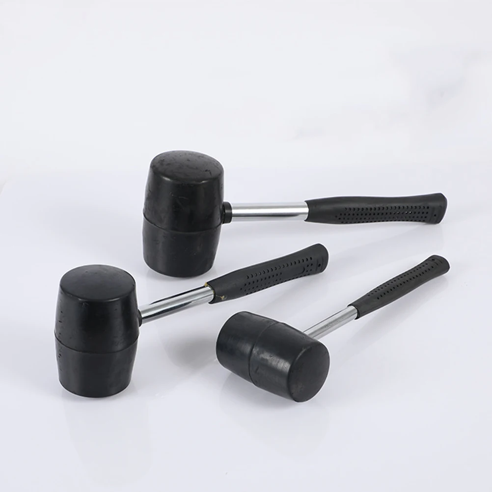

750g Rubber Hammer Woodworking Tool Ceramic Tile Installation High Quality Soft Non Slip Grip Wear Resistant Flexible Hand Tool