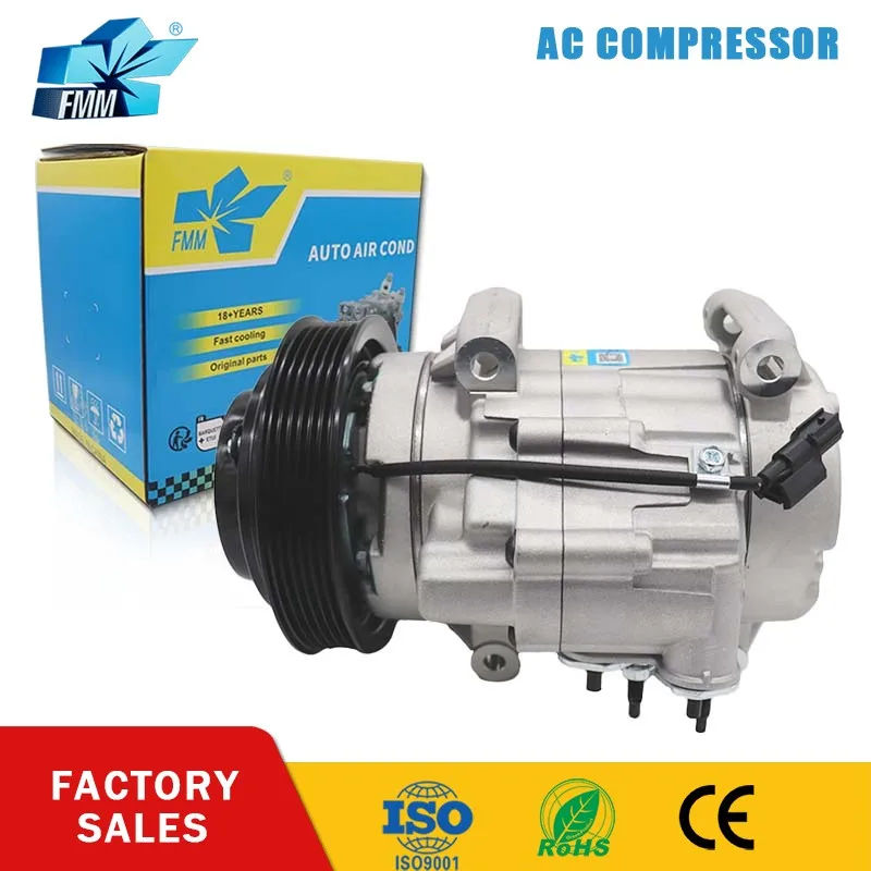 

FMM A/C AC Compressor for Honda Pilot Acura MDX A10HF20 01141168 01141648 6574535 38810-RLV-A02 388105J6A02 Z00610083182145