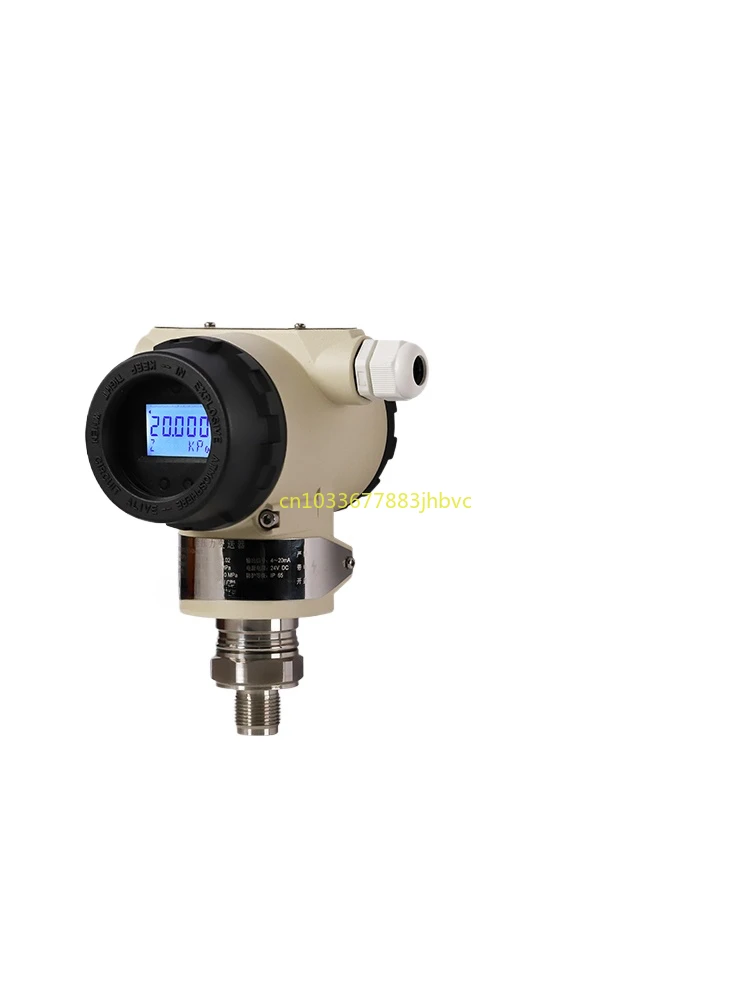 Pressure transmitter with digital display constant  air pressure high precision single crystal silicon pressure sensor 3051F2