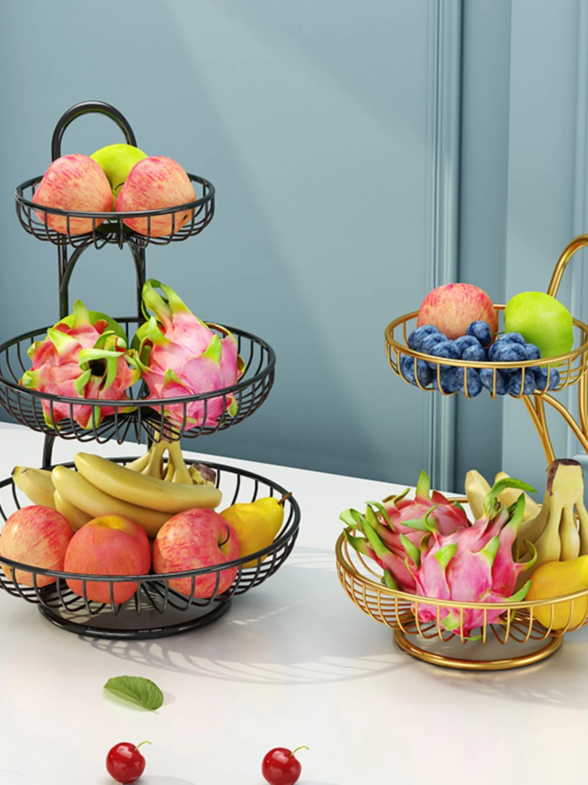 

Многоярусная фруктовница для стола, органайзер для закусок, подставка для фруктов на обеденный стол, декор для гостиной, кофейный столик, органайзер для хранения
