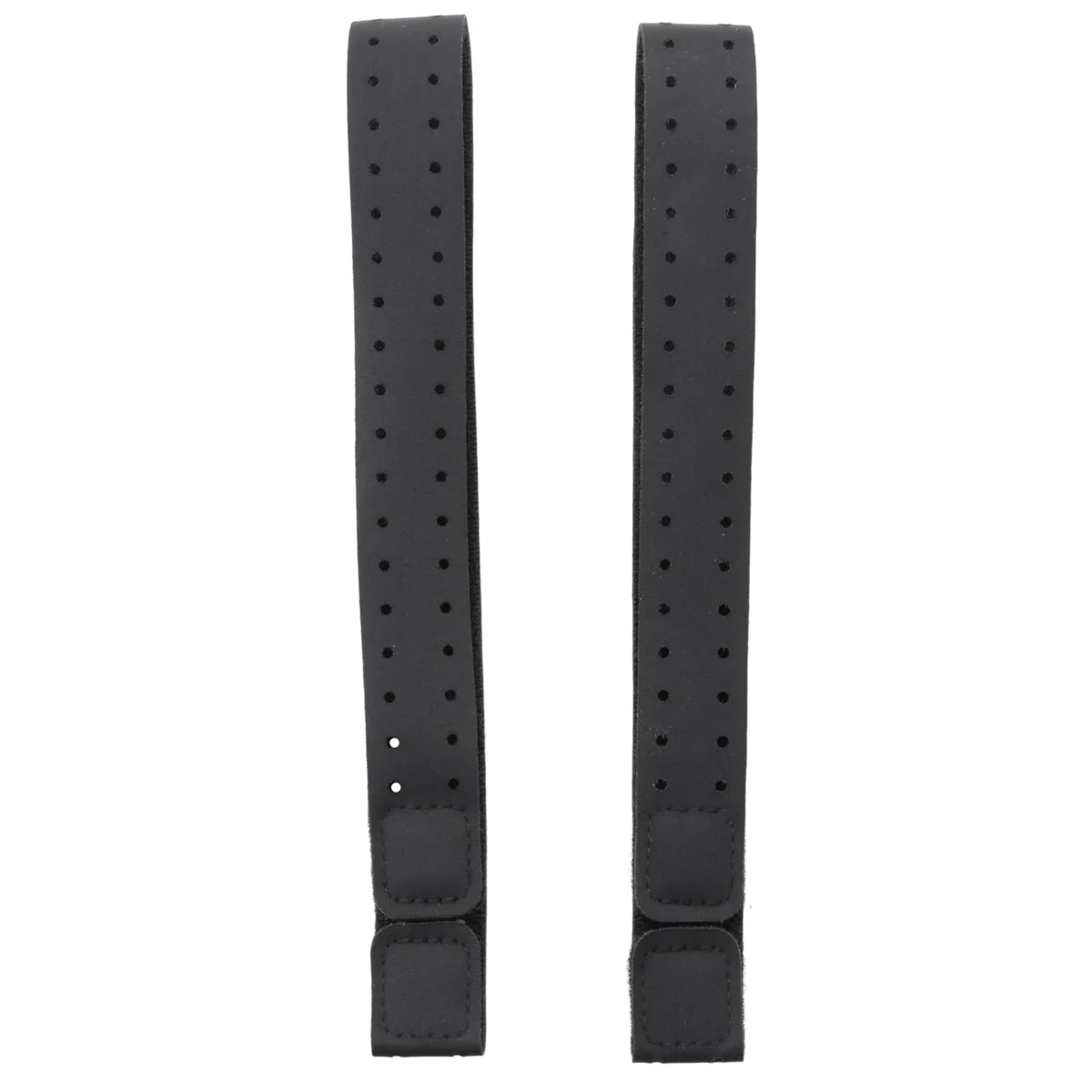 حزام ذراع ناعم مكون من قطعتين، حزام ذراع بديل قابل للتعديل وجيد التهوية، حزام ناعم لمراقبة معدل ضربات القلب - (أسود)