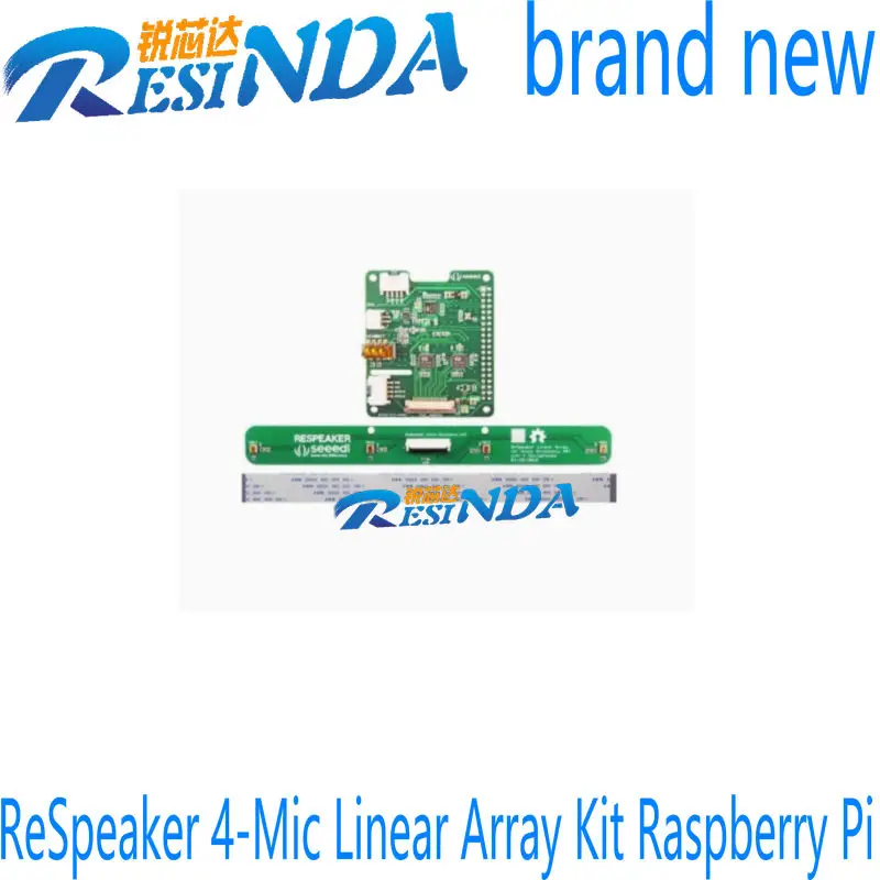 

ReSpeaker 4-Mic Linear Array Kit Raspberry Pi