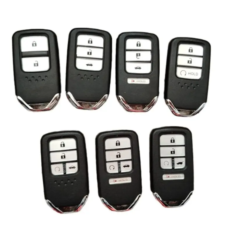 

For Honda Civic CR-V Fit HR-V Accord 2012-22 Remote Key Fob Cover Replacement Protective Case OEM Style Direct Fit ABS Material