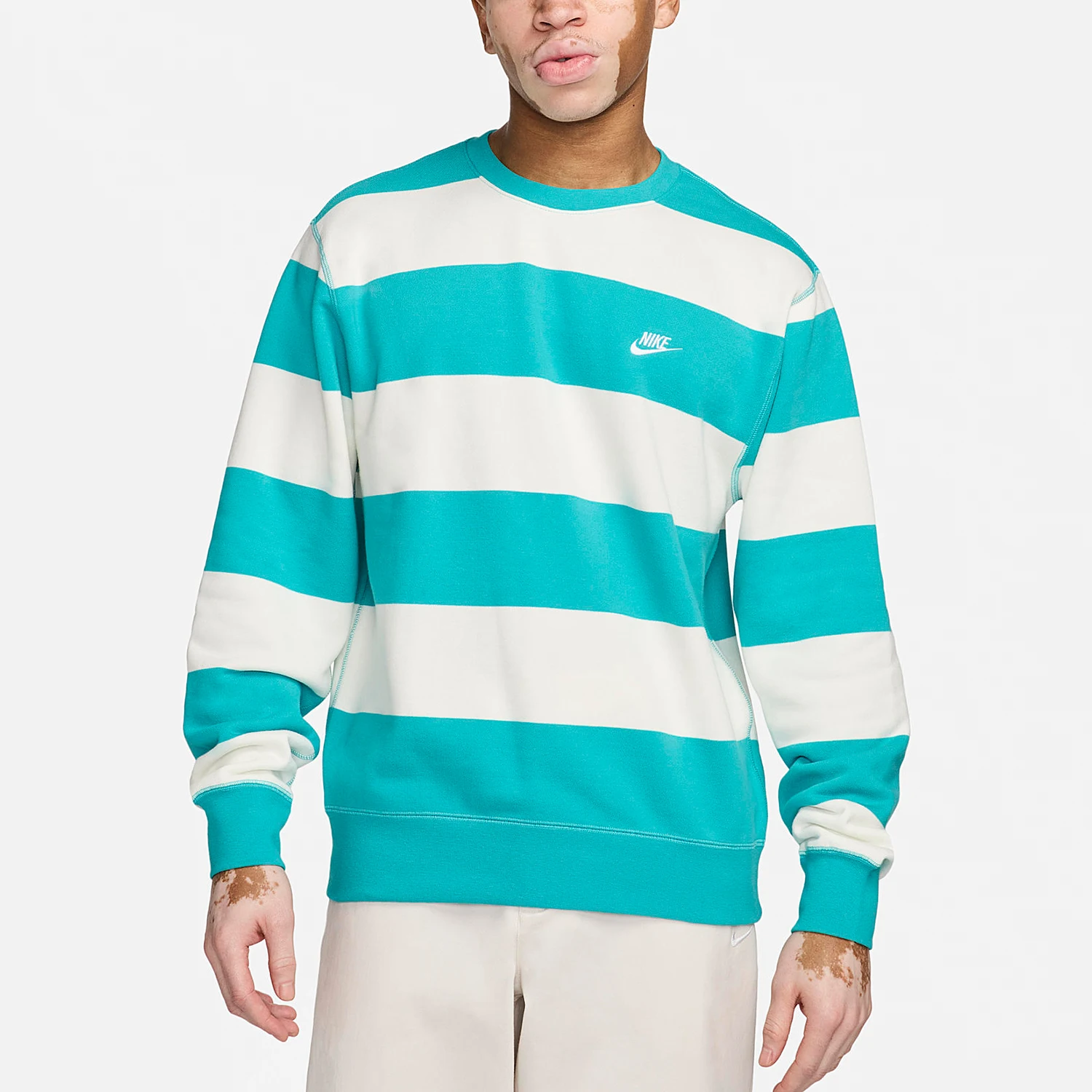 

Nike Genuine Spring New Arrival Men's Loose Casual Round Neck Sweatshirt FN3107-345