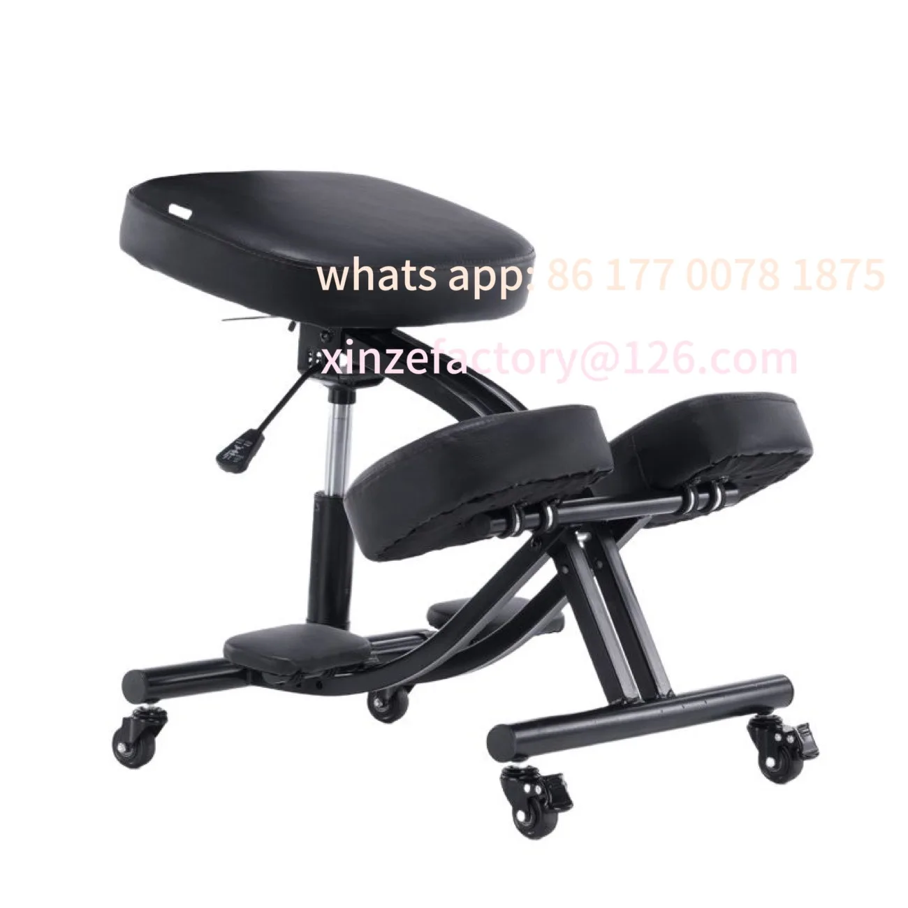 Customizable Office Home Sitting Posture Correction Chair Ergonomic Kneeling Chair Lifting Working Computer Stool with Wheels
