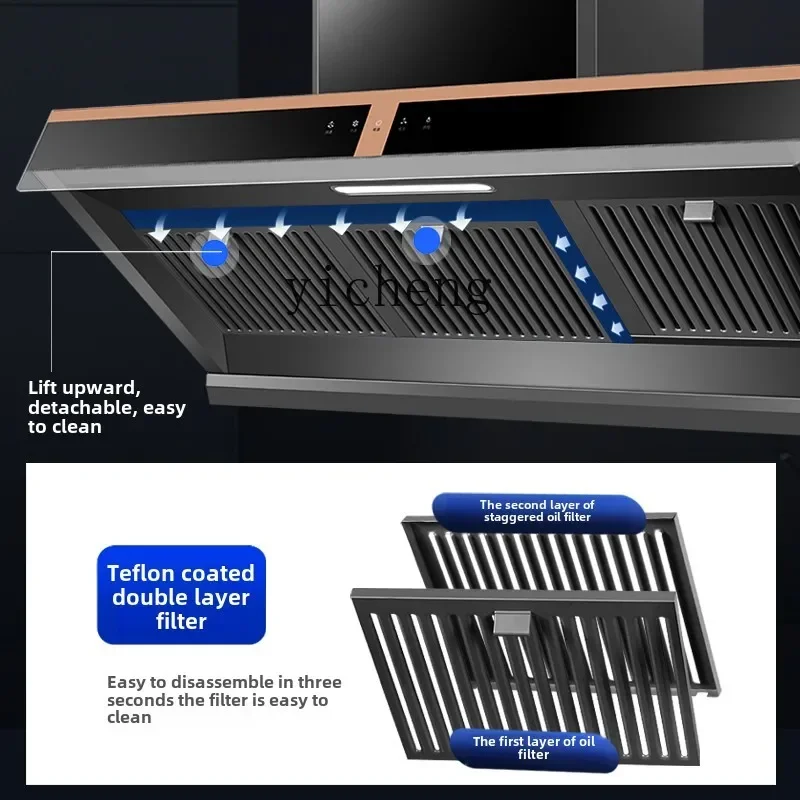 Zz شفاط المطبخ التجاري عالي الطاقة، موقد الأرض، موقد الحطب، نوع الشفط الجانبي العالي
