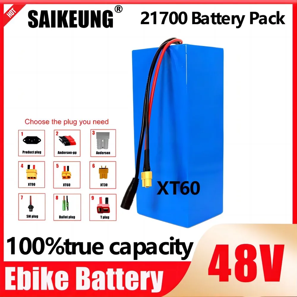 

48V 20Ah 30Ah 40Ah 50Ah 25Ah Ebike Electric Bike motorcycle Accu Akku Bafang 500w 1000w 1500w 2000w 21700 Lithium Battery Pack