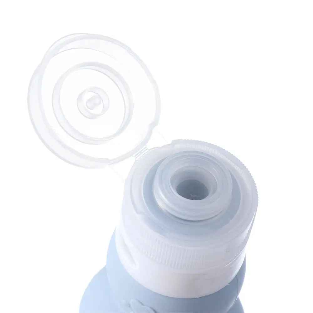 

Cartoon Cute Empty Cosmetic Containers Shampoo Holder Spray Bottle Lotion Cream Packing Travel Kit Silicone Refillable Bottle