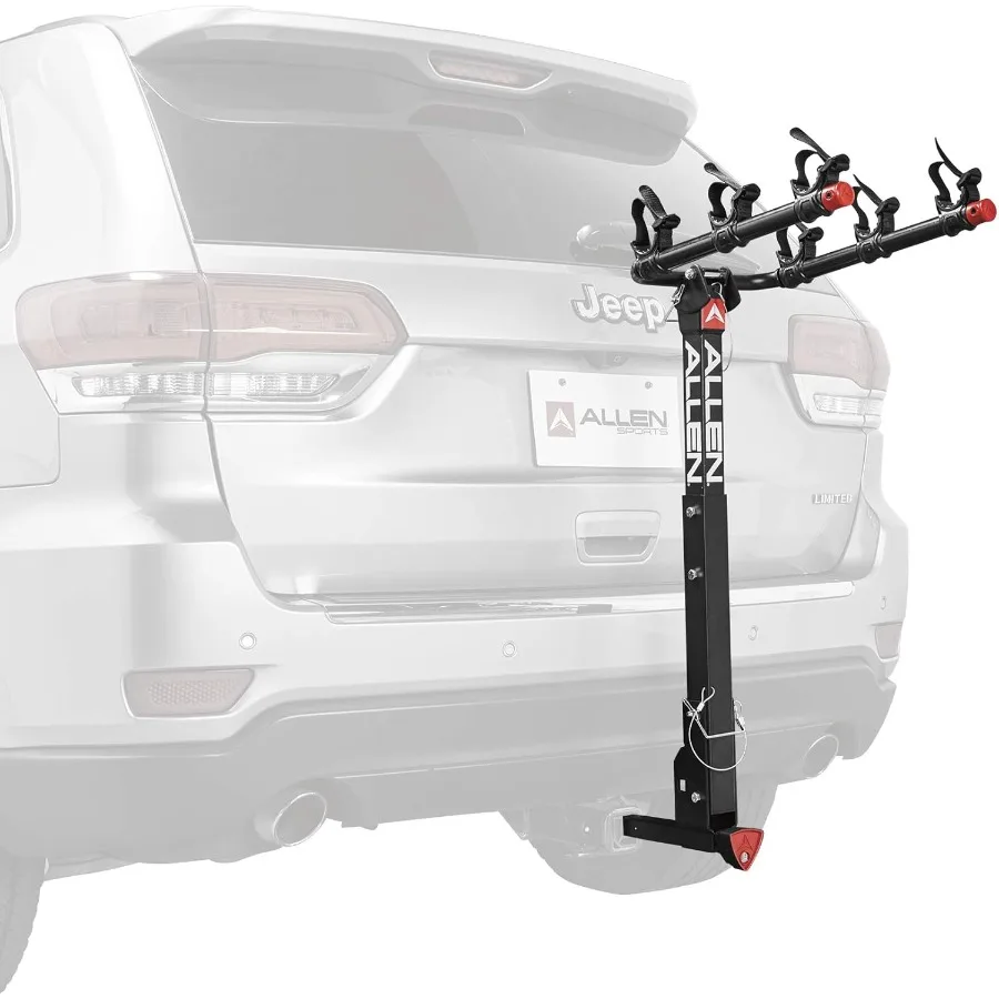 Sports 3Bike Hitch Racks for 1 1 4 in. and 2 in. Hitch Secure and EasytoUse Bike Carrier with Adjustable Arms and AntiSway Tech
