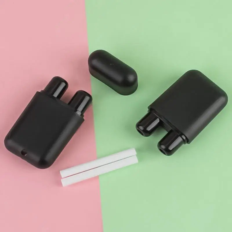 10 個の二重穴デザイン鼻吸入器スティック空のチューブ小さな鼻チューブ吸入器プラスチック眠気防止装置空のチューブ