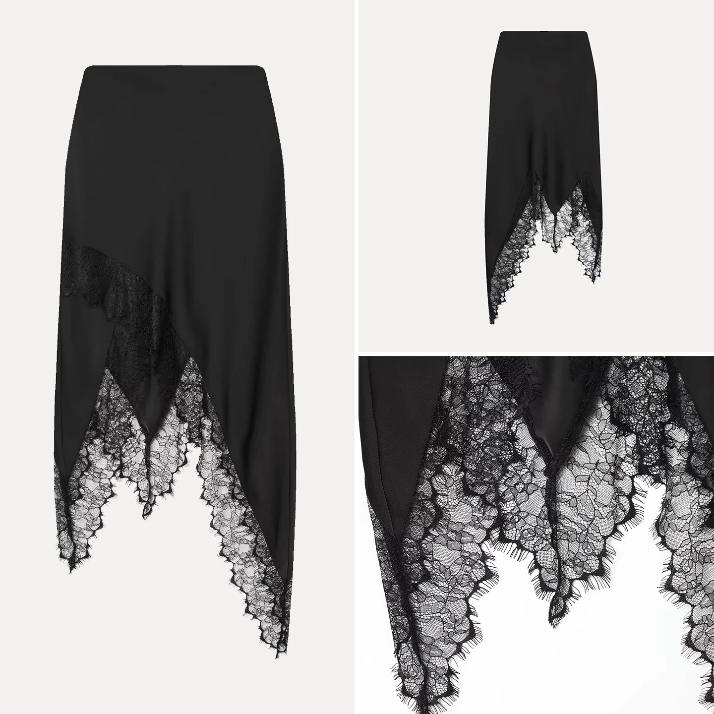 

Bla асимметричная юбка средней длины, универсальная зимняя новинка, женская модная дизайнерская юбка с низкой талией для поездок на работу