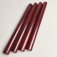Rosewood Round Stick Solid Wood Handmade DIY Materials Martial Arts Fitness Sticks High-End Collection Crafts