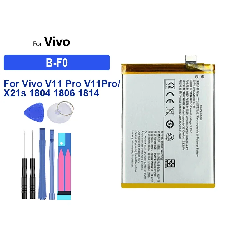 B-F0 Battery For Vivo V11 Pro V11Pro/X21s 1804 1806 1814 PD1813F_EX