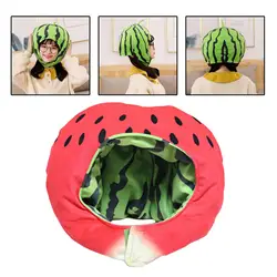 Watermelon Costume Hat Novelty Headgear Head Cover Comfortable for Carnival