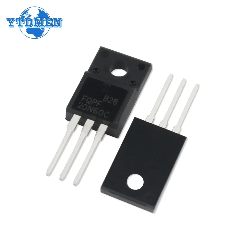 5PCS FQPF20N60C MOSFET Transistor FQPF20N60 TO-220F 20N60 20A 600V