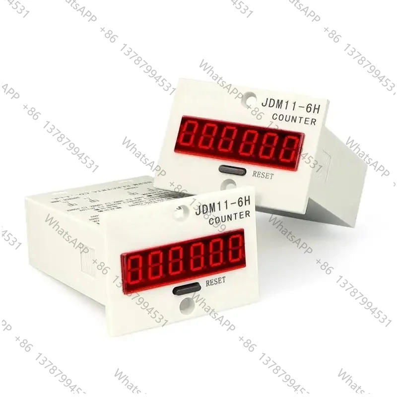 JDM11-6H 5H High Precision Electronic Digital Counter with Power-off Memory Totalizing Counter