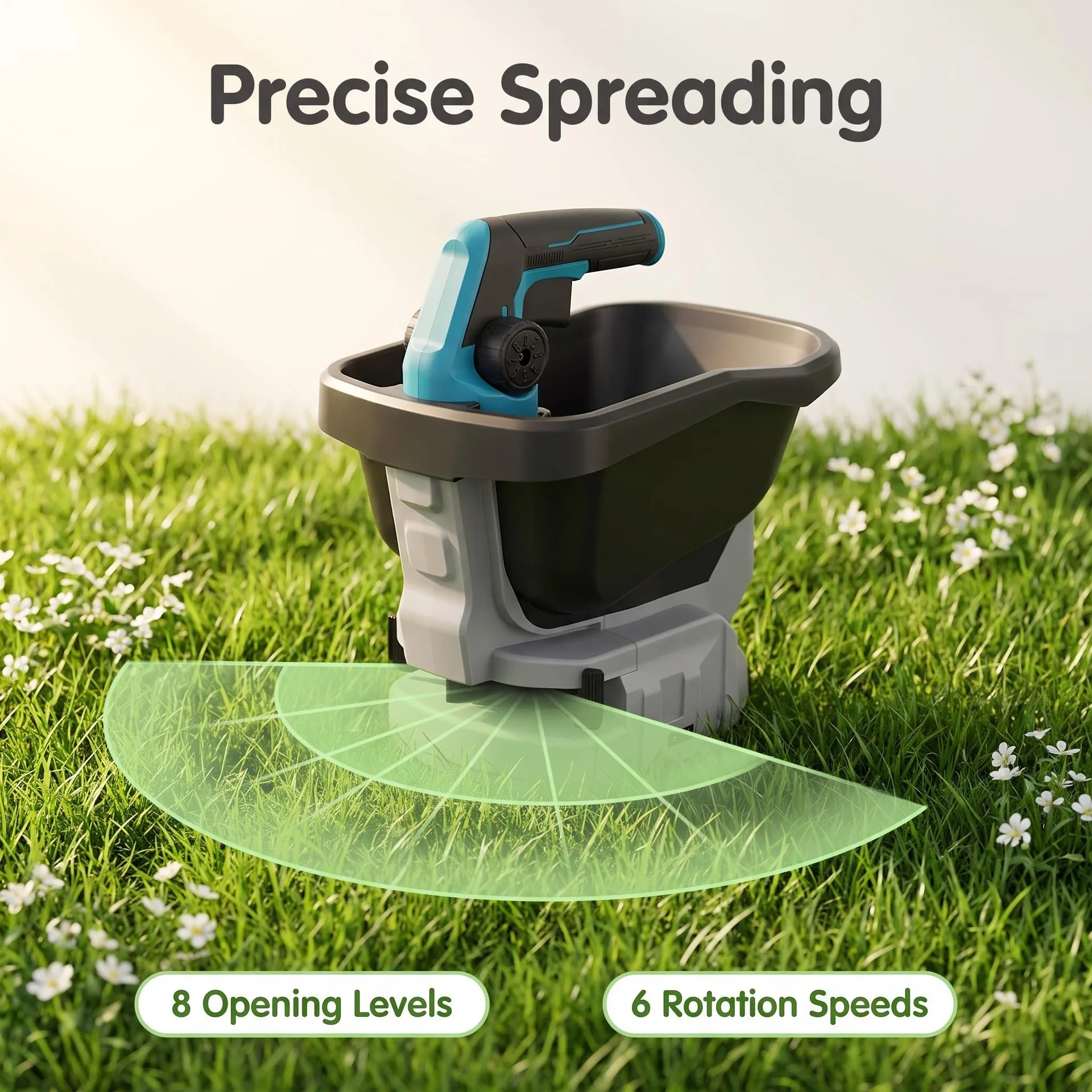 Garden Lawn Grain Seeder Fertilizer Spreader 비료 살포기 비료살포기 수동 Düngerstreuer Rozsiewacz Do Nawozu Akku Streuer 비료살포기 살포기 비료 분말살포기