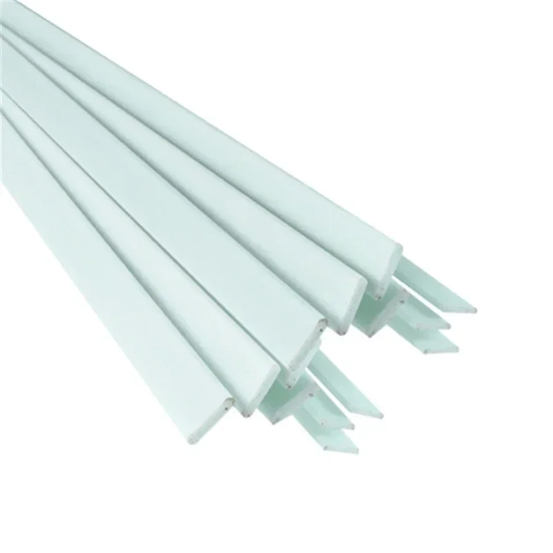 8PCS Glass Fiber Rod 5x4mm 5x5mm 6x6mm 8x8mm 10x10mm White Insulated Square Bar Industrial Agriculture Materials 500mm