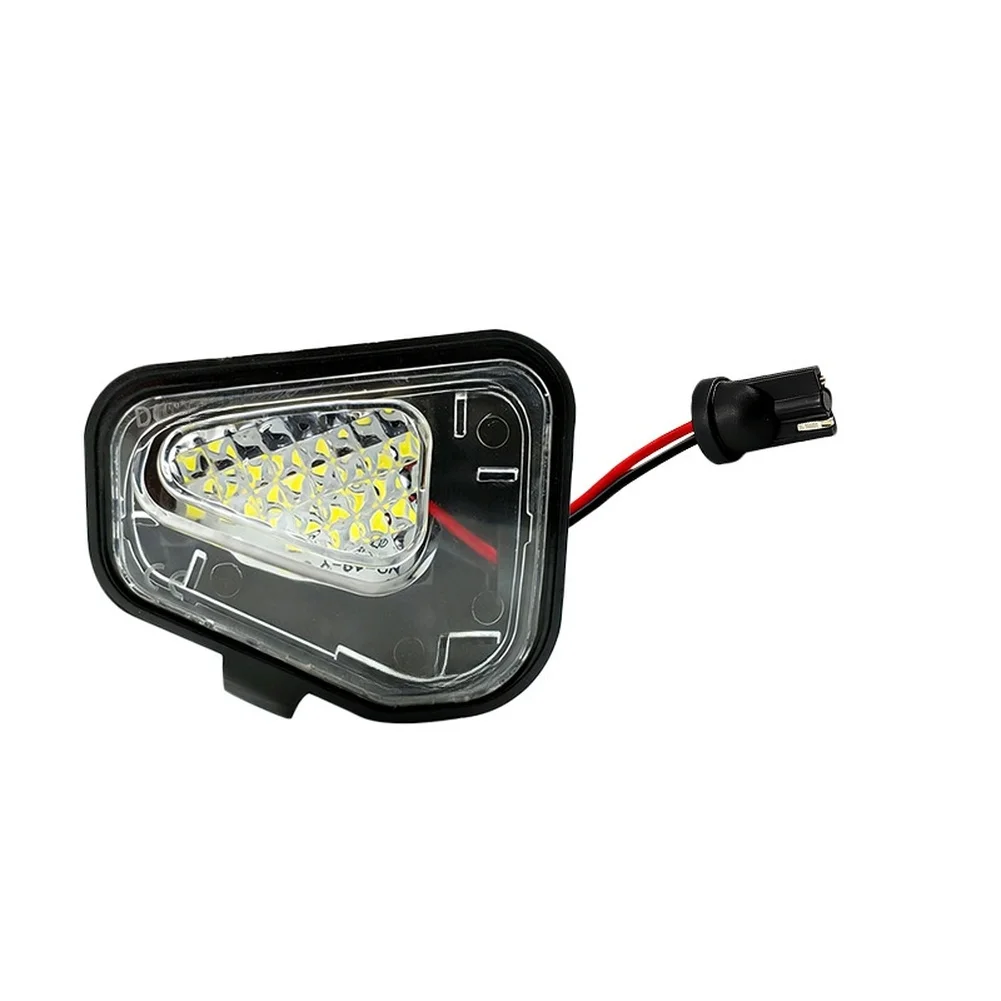 Amber LED Turn Signal Light Bulbs 12V PC Housing Black Color for Vehicle Rearview Mirror Light and Turn Signal Function