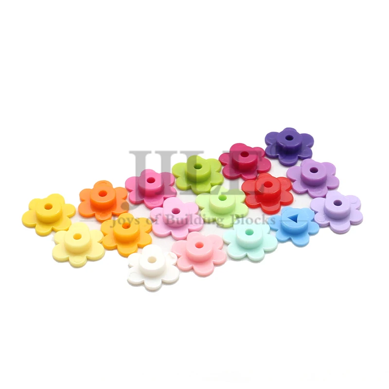 

200pcs Moc Plant Flower Small 3742 DIY Building Block Bricks Compatible Grass Garden Decorate City Street View Assembles Toys