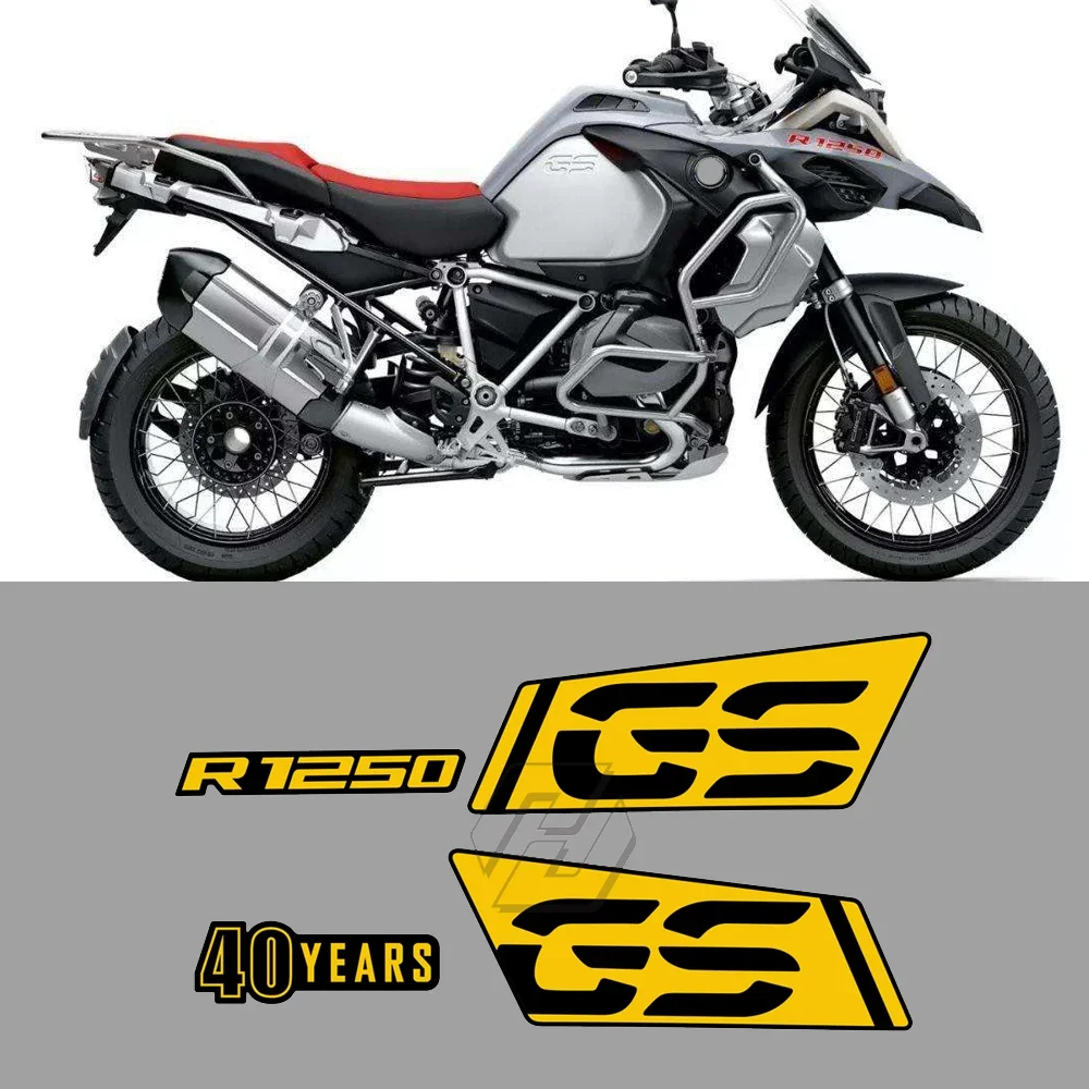 Pegatina de carenado delantero para motocicleta, calcomanía para BMW R1250GS Adventure 2017-2023 40 años GS