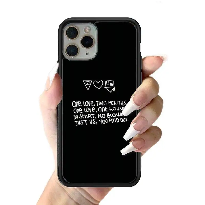 The neighbourhood band Phone Case Silicone PC+TPU Case for iPhone 11 12 13 Pro Max 8 7 6 Plus X SE XR Hard Fundas