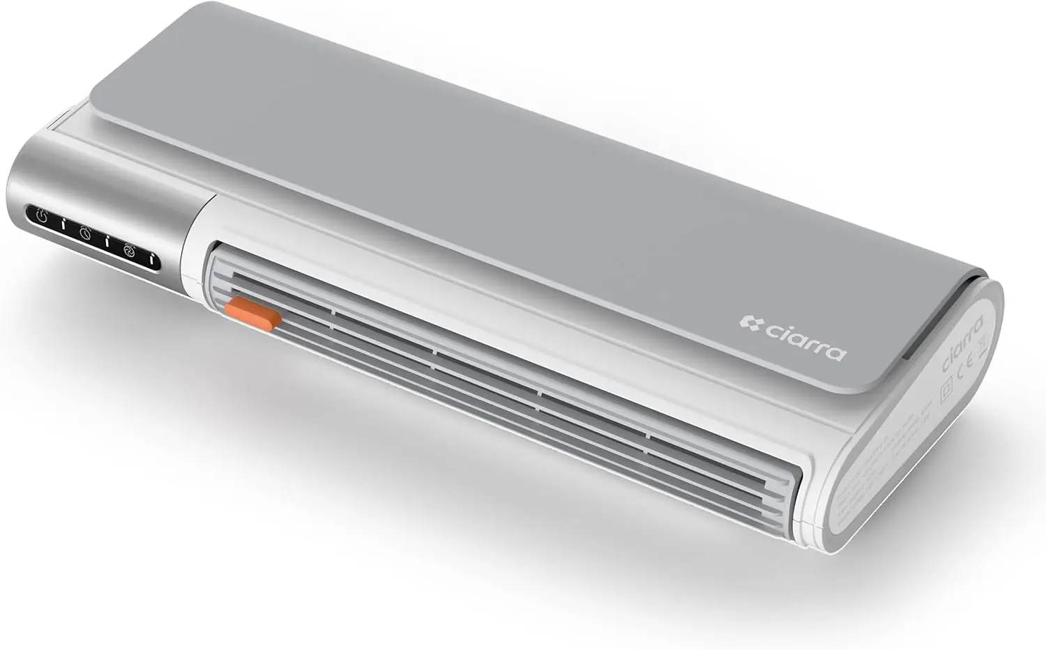 

Portable Fan and Heater Combo, Electric Space Heater with Timer for Indoor Use, Small Desk Heaters for Office Bedroom