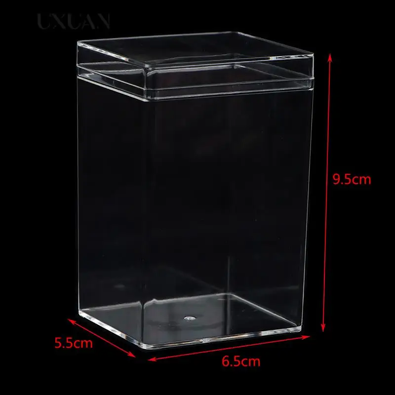 Rectangular plastic box Biscuit candy doll Gift Packaging Box Transparent Box