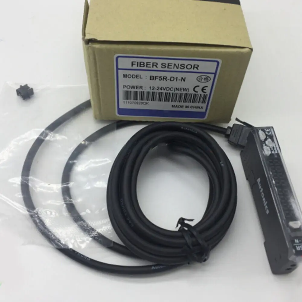 For Autonics Dual Digital Display Optical Fiber Amplifier BF5R-D1-N