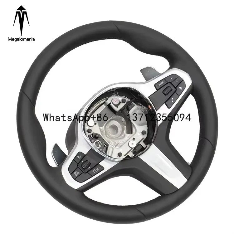 For BMW 2020 G30 G20 G38 G12 G05 G11 G15 G01 G02 Custom Alcantara carbon fiber steering wheel